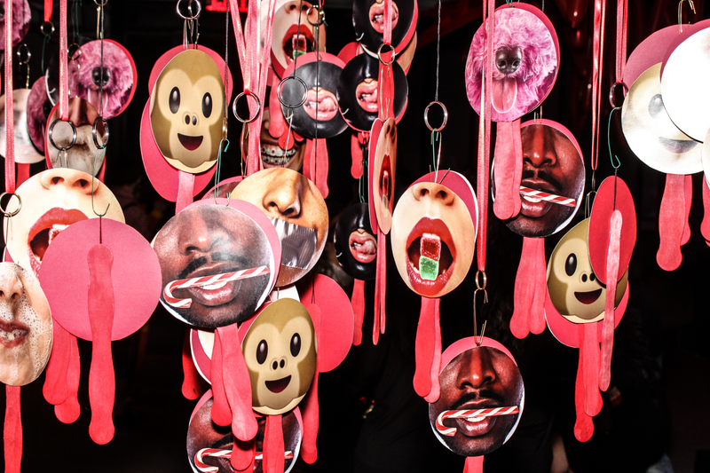 Illustration for article titled A BIZARRE HOLIDAY PARTY